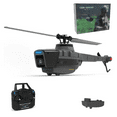 thumbnail image 1 of C128 RC Helicopter with 1080P Camera, 2.4G 4CH 6-Axis Gyro Brushless Single-Rotor Scout Drone with Altitude Hold & Crash Protection, 1 of 5