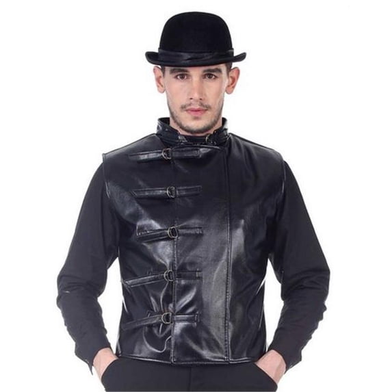 C1288 Steampunk Leather Jacket, Medium