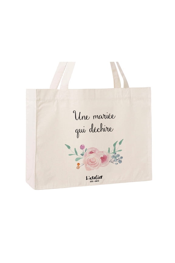 C12W caba amp39a bride who tearsampquot custom bag tote bag wedding bag bridesmaid tote ba