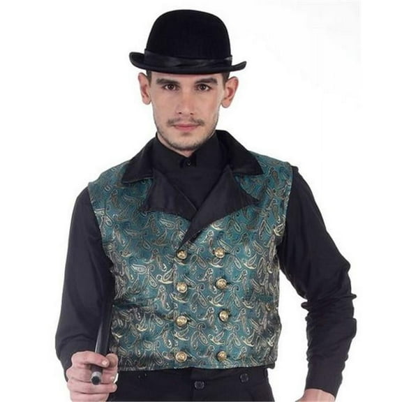 C1341 Ezekiel Steampunk Vest- Extra Large