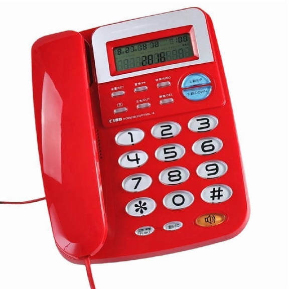 C168 Business Telephone With 62 Storage Number 5 Local Area Codes VIP Call