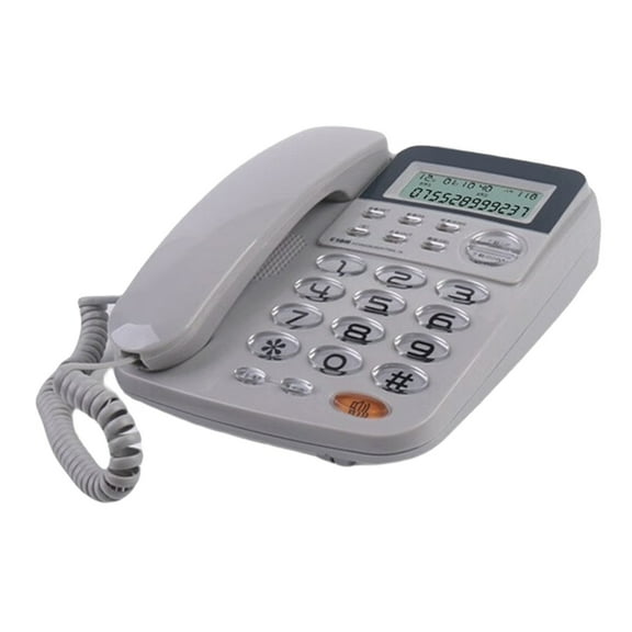 C168 Executive Office Phone LCD Caller Diaplsy with 62 Call Memory 24Ring Tones