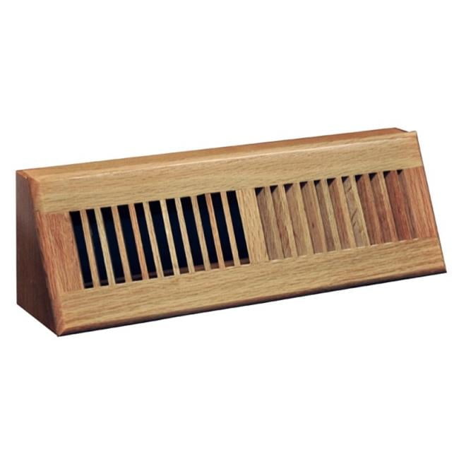 C168-OBU18 Baseboard Diffuser Unfinished Oak - 18 in. - Walmart.com