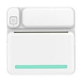 thumbnail image 1 of C19 Portable Inkless Thermal Mini Pocket Printer - Bluetooth Intelligent Sticker/Note Printer with 1 Roll Paper, Compact On-the-Go Printer ( Blue ), 1 of 6