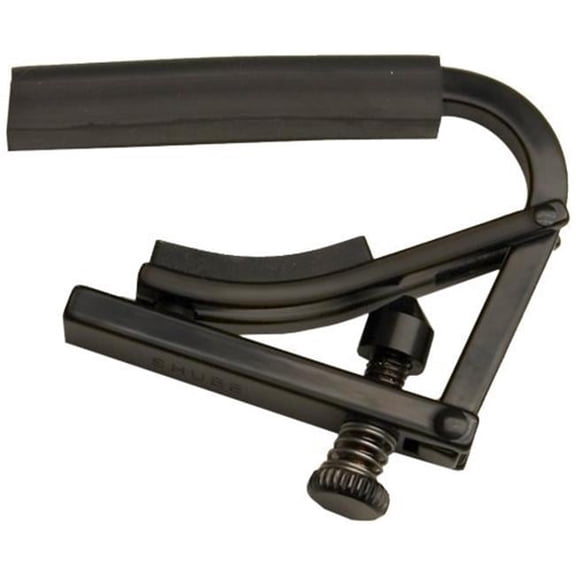 C1K Acoustic Guitar Black Capo