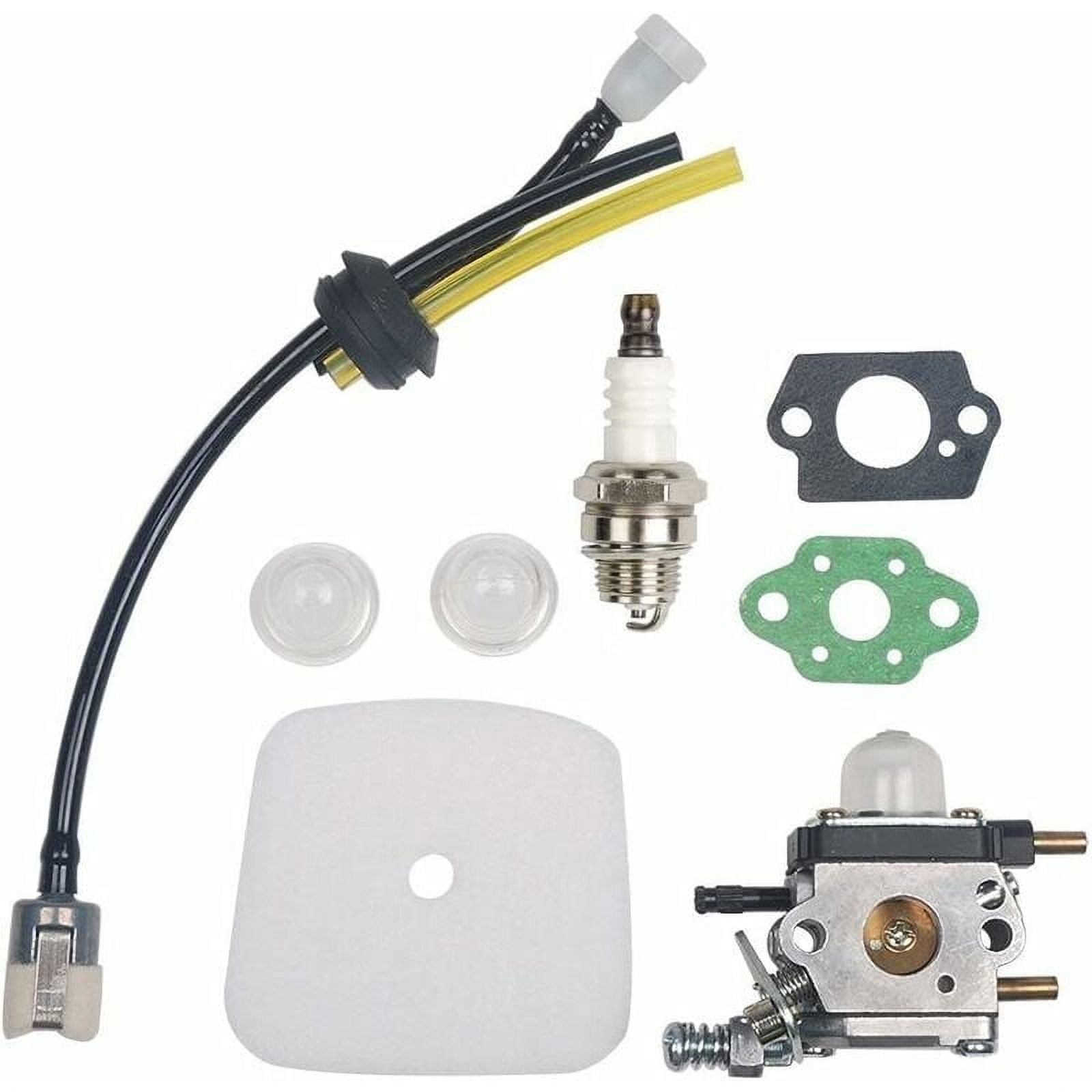Carburetor & Fuel Line Kit For ECHO Mantis Tiller Models 7222, 7225, 7230, 7240, 7920
