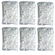 C2 6 lbs Premier Bio Ceramic Rings Filter Media in 6 Mesh Bags for Aquarium Fish Tank Canister Filters S
