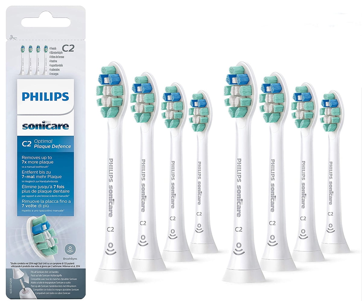 C2 HX9024 Replacement Toothbrush Heads Compatible with Philips Sonicare