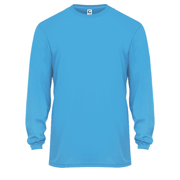 C2 L/S Tee - Columbia Blue 2XL