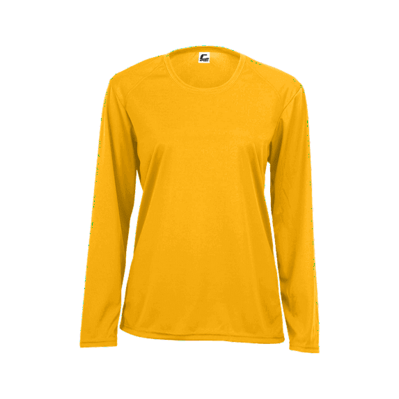 C2 L/S Women's Tee - Gold 2XL