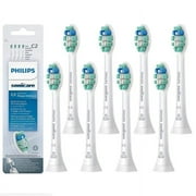 C2 Optimal Plaque Control Replacement Toothbrush Heads, Compatible with Philips Sonicare Electric Toothbrush Brush Heads, HX9024, 8 Brush Heads, White