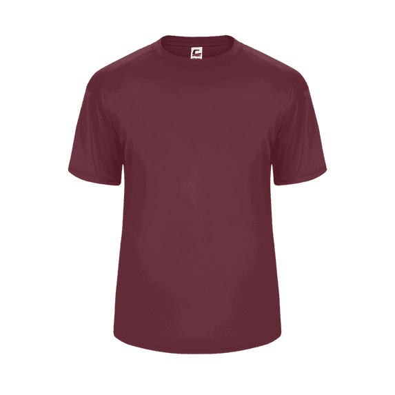 C2 Performance Yth Tee - Cardinal L