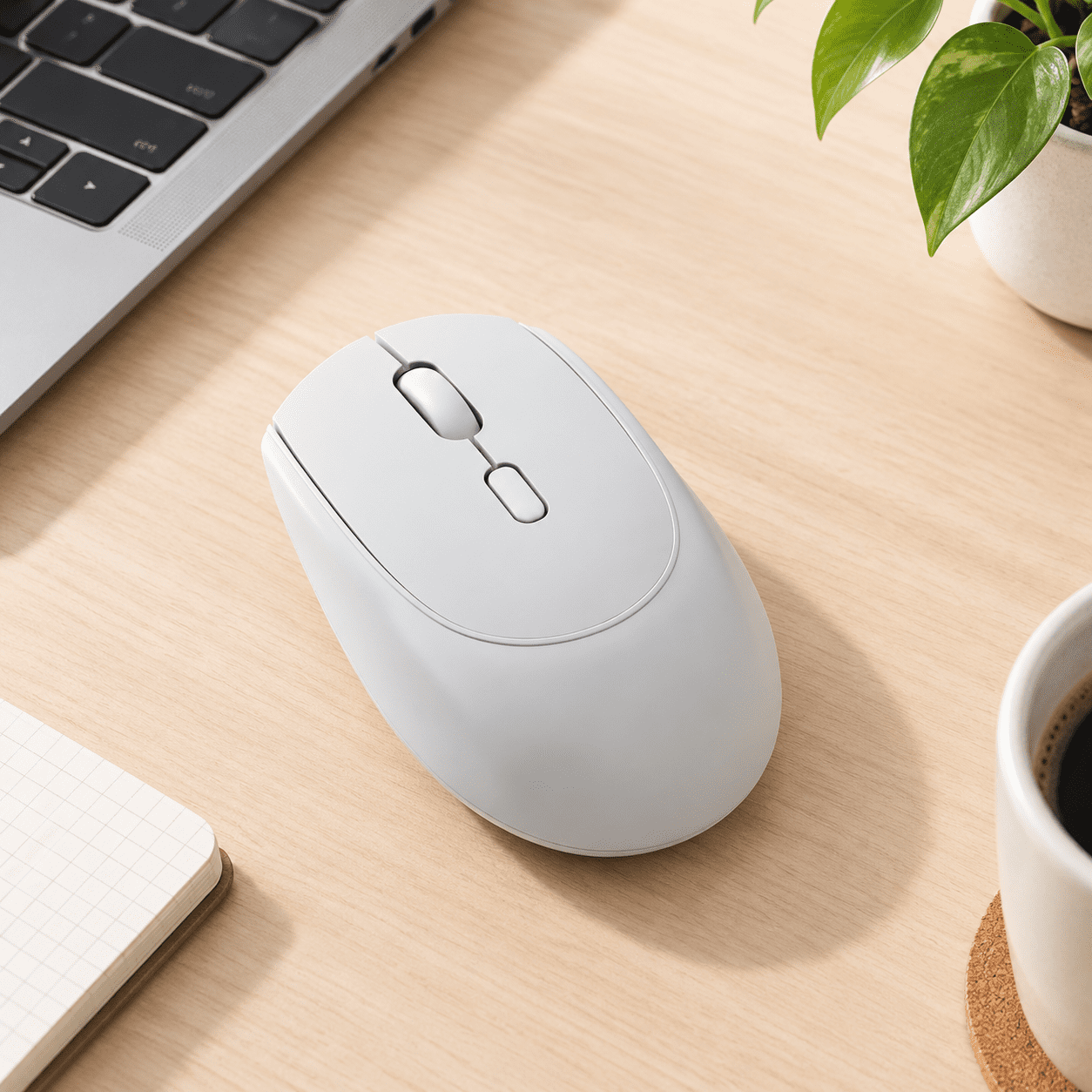 C2 Silicone Wireless Mouse 1600 Dpi Optical 2.4ghz (gray) - Walmart.com