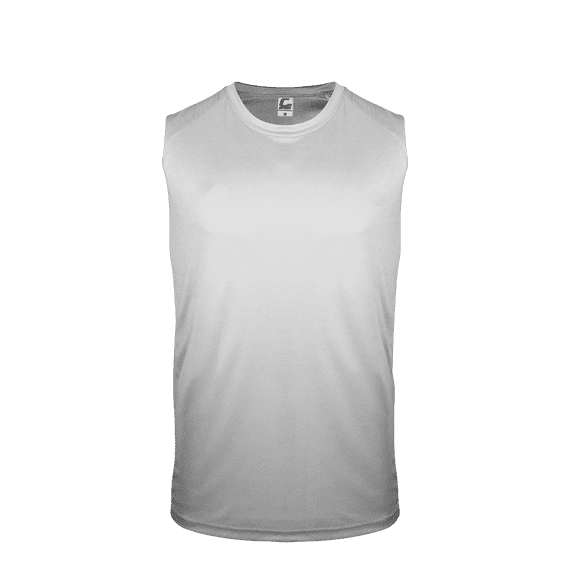 C2 Sleeveless Tee - Silver S