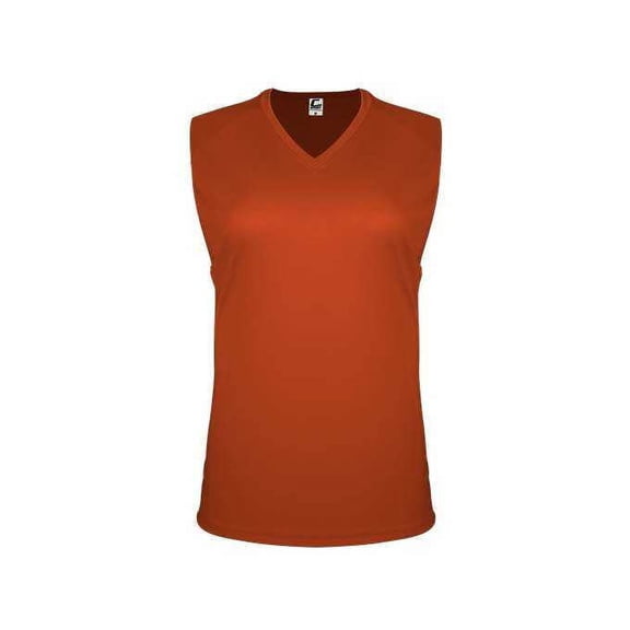 C2 Sleeveless Women's Tee - Burnt Orange L