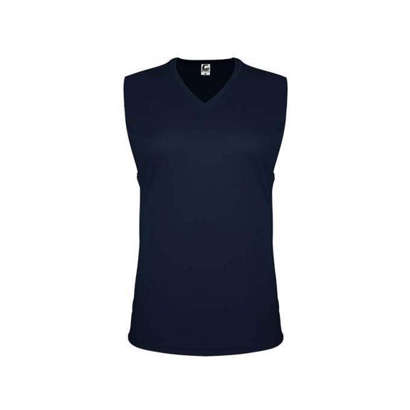C2 Sleeveless Women's Tee - Navy L