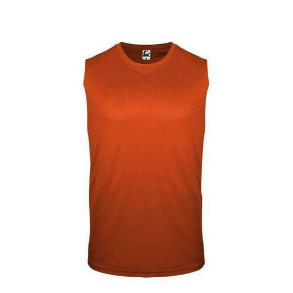 C2 Sleeveless Youth Tee - Burnt Orange S