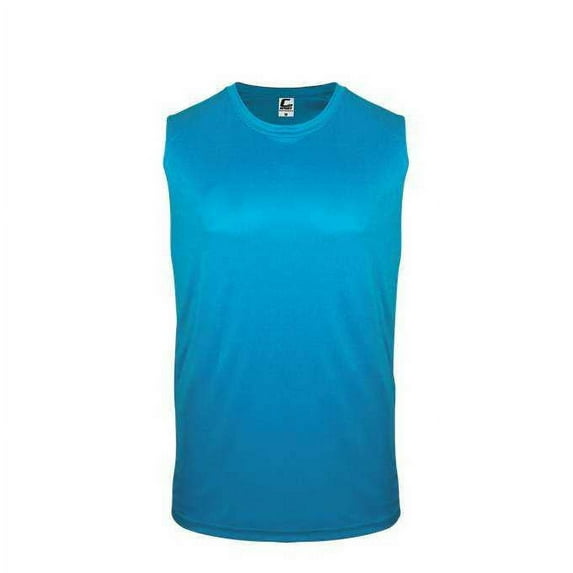 C2 Sleeveless Youth Tee - Electric Blue S