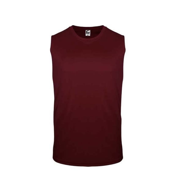 C2 Sleeveless Youth Tee - Maroon XL
