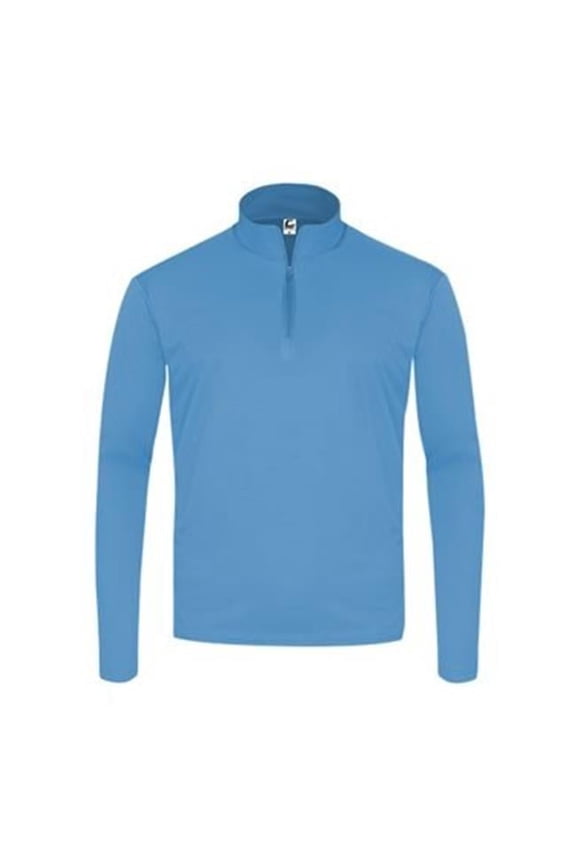 5202 Youth 1/4 Zip - Columbia Blue