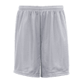 thumbnail image 1 of C2 Sport 5209 Youth Mesh 6" Short - Silver, 1 of 3