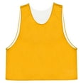 thumbnail image 1 of C2 Sport 5760 Mesh Reversible Pinnie - Gold White, 1 of 3
