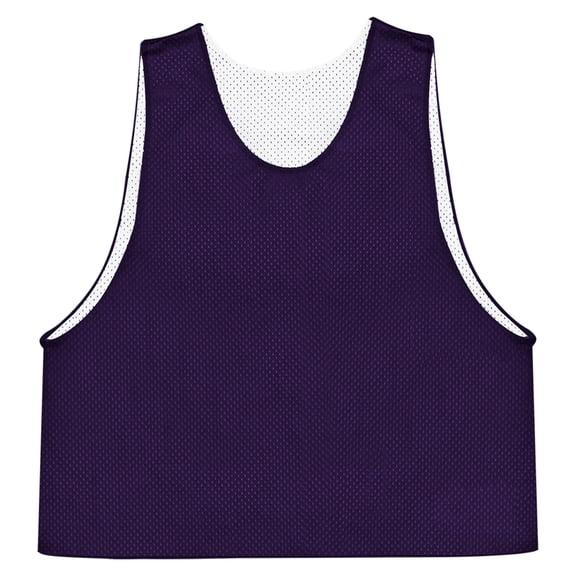 C2 Sport 576000 C2 Reversible Mesh Pinnie-Purple/White-2XL/3XL