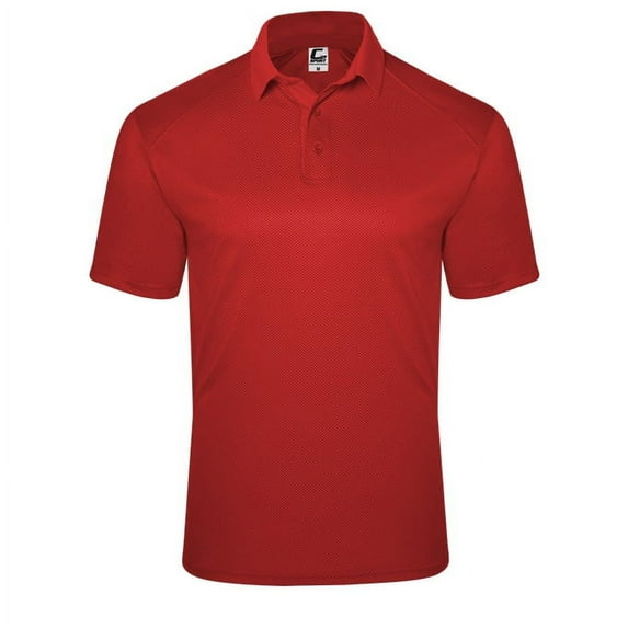 C2 Sport 5904 Mock Mesh Polo - Red
