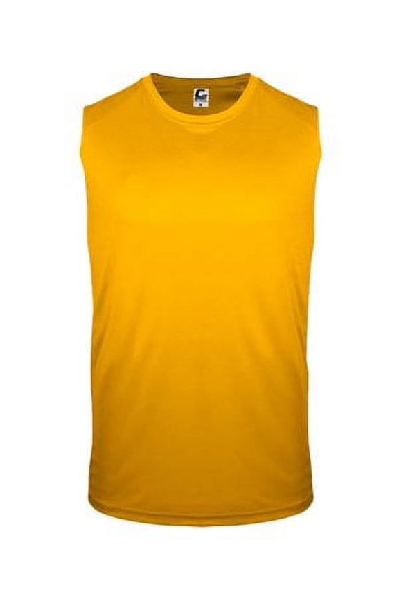 B06585122 Youth Sleeveless T-Shirt, Gold - Extra Small