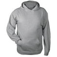 thumbnail image 1 of C2 Sport B16885096 Youth Fleece Hooded Sweatshirt, Charcoal - Extra Large, 1 of 3