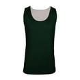 thumbnail image 1 of C2 Sport B58485544 Mens Reversible Mesh Tank Top, Forest & White - Medium, 1 of 4