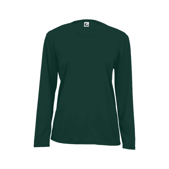 C2 L/S Women's Tee - Forest XS