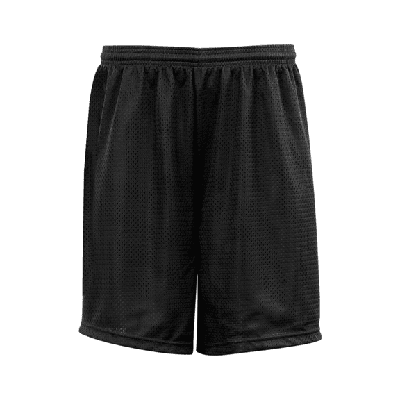 C2 Sport C2 Mesh 7 inch Black Elastic Waistband Polyester mesh with solid Tricot, Size MD (Men's)
