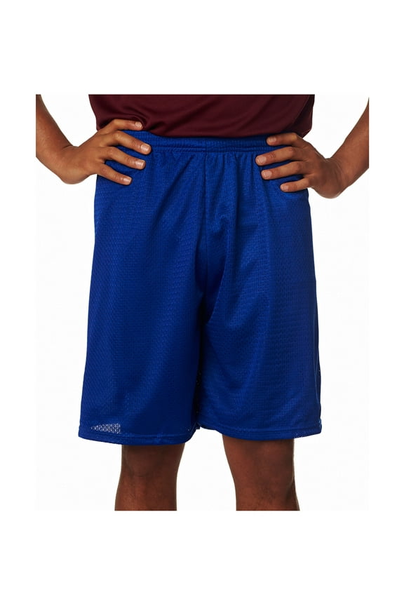 Men's 100% Polyester Mesh Tricot Nine Inch Inseam Short, Style 5109