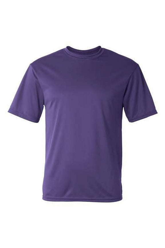 Men's Performance Tee, Purple, 4X-Large