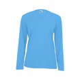 thumbnail image 1 of C2 Sport 560400 C2 L/S Women's Tee-Columbia Blue-XS, 1 of 3