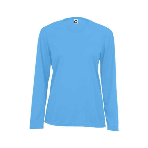 C2 Sport 560400 C2 L/S Women's Tee-Columbia Blue-XS