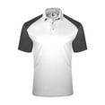 thumbnail image 1 of C2 Sport - Sport Polo - 5903 - White/ Graphite - Size: L, 1 of 2