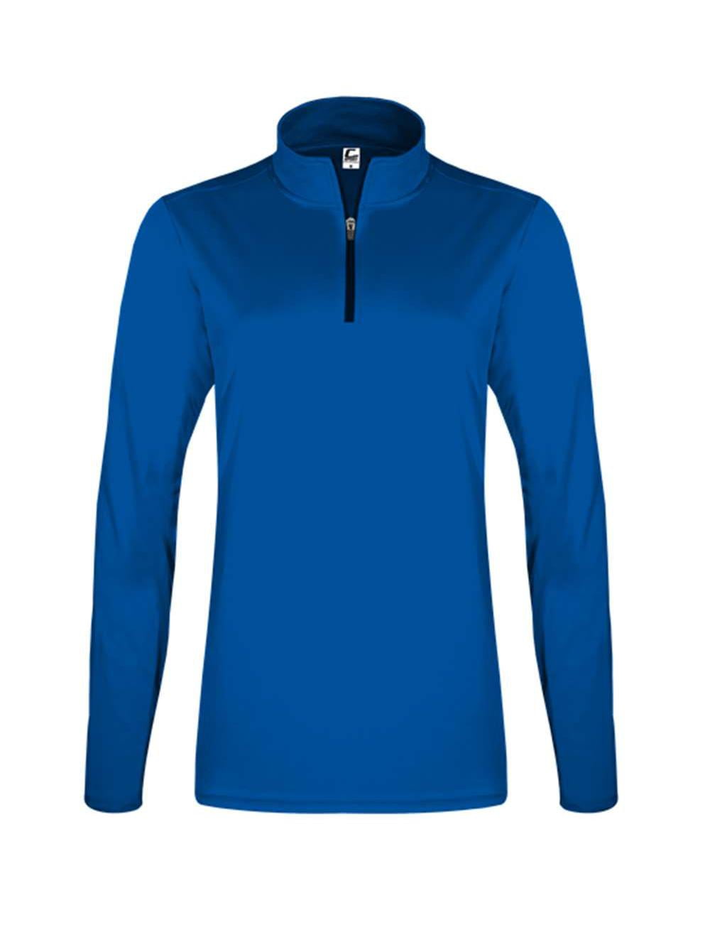 C2 Sport Women's QuarterZip Pullover 5602 Royal Size L