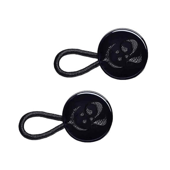 C2 Trouser or Pants Button Extender Set - 2 Pack - Waist Button Extenders for Trousers & Jeans (28L) - No Sewing, Instant Fit Adjustment