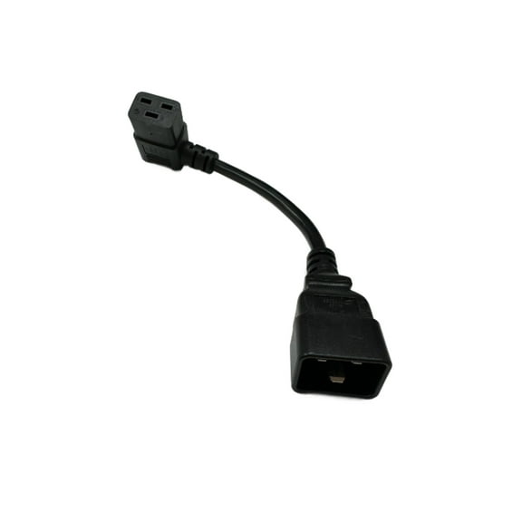 C20 to Right Angle C19 Power Cable Cord(C20 to Right Angle C19)
