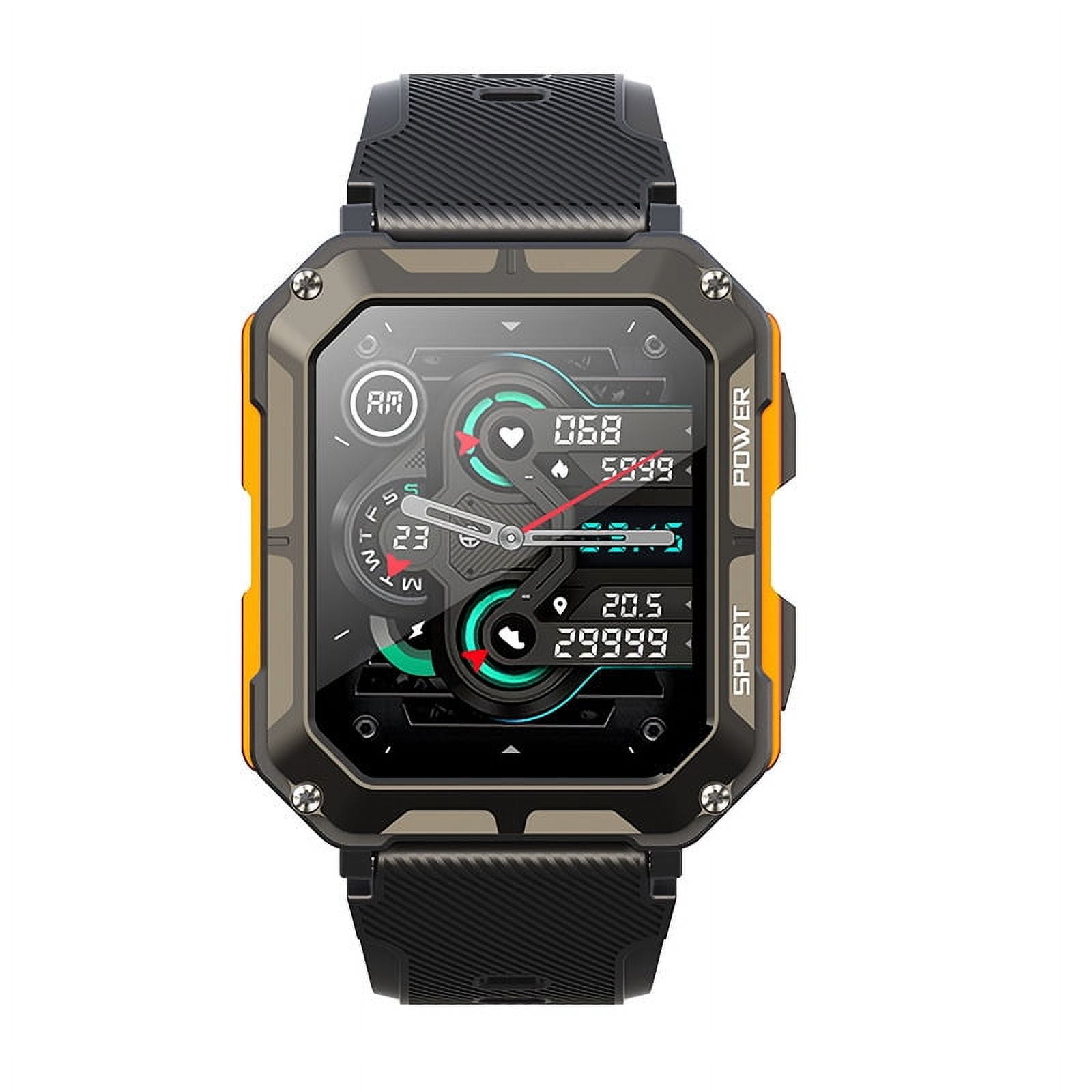 LAATIKUI C20pro Bluetooth call outdoor sports waterproof step meter multi-sport smart watch