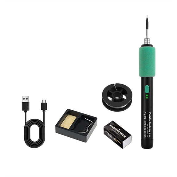 C211 Electric Soldering Iron DC 5V USB 15W Portable Wireless Mini Soldering Tool with Three-Level Temperature Control