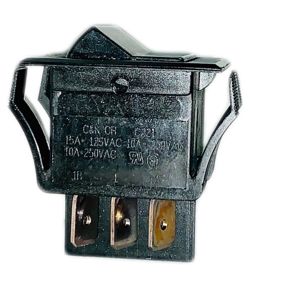 C221J12S205QA Switch Rocker DPDT 15A 125V C221J12S205QF