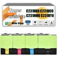 thumbnail image 1 of C231HK0 C231HC0 C231HM0 C231HY0 Toner Cartridge, Compatible for Lexmark MC2325 MC2425 MC2535 MC2640 Printers【High Print Volume with Chip】, 1 of 7