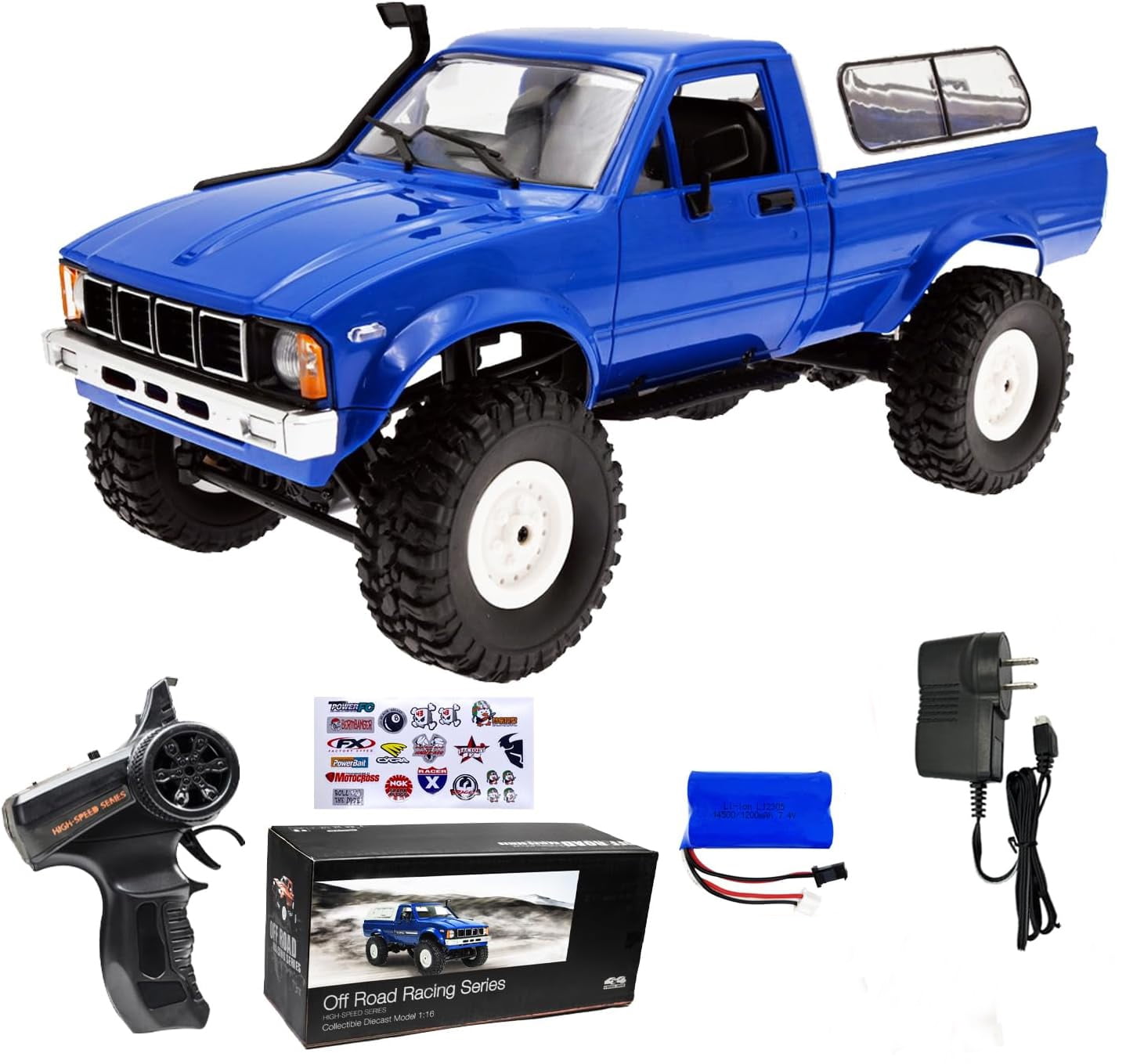 WPL RC カー 1:16 Hailax 2.4 4WD WPL RC カー 1:16 Hailax 2.4 4WD Hilux 4x4 1:16th Scale RTR