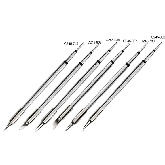 C245 Soldering Iron Tip For Jbc Soldering Station For Electronic Projects Repair Soldering Tools Replacement Parts Silver Color C245-939 Smile Home