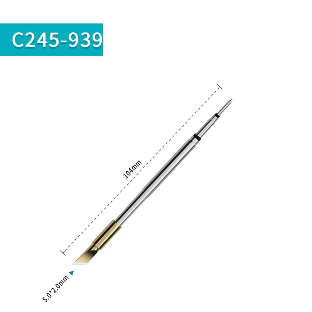 C245 Soldering Iron Tip Spare Replacement Straight Tip for Jbc