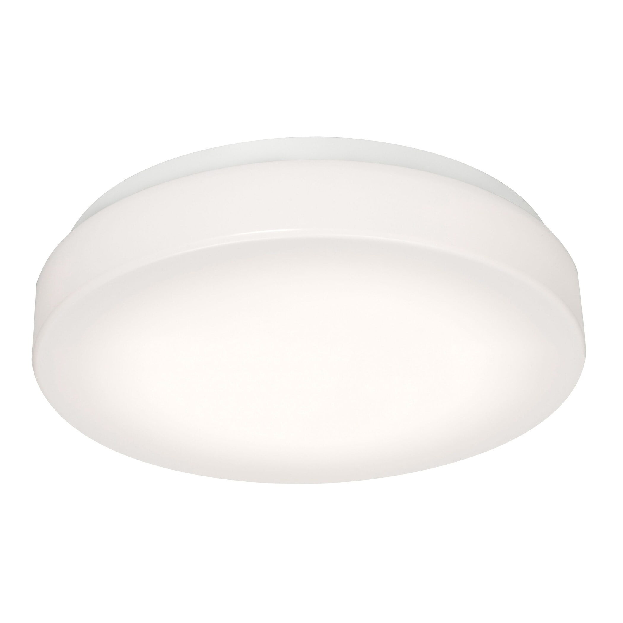 Cirrus White LED Drum Flush Mount Light