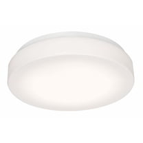 Afx LED Flush Mount,2236lm,34W,3"H,Wht C2F19L5AJUDWH